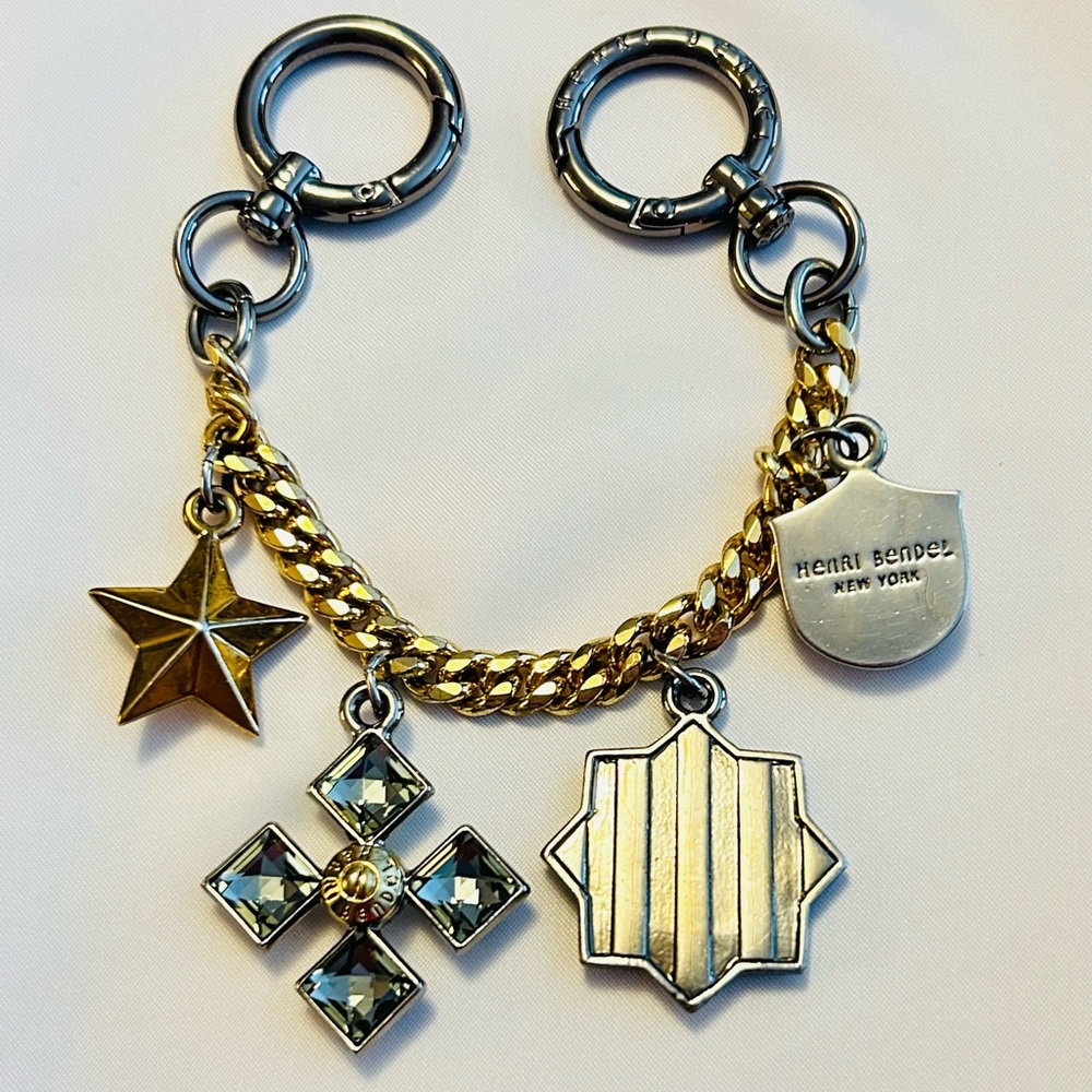 🔥NWOT🔥 Henri Bendel Military Charm Swag Bag Charm/ Keychain/ Bracelet - Picture 5 of 12